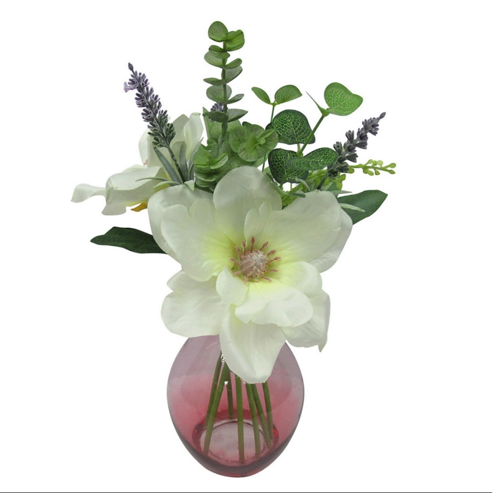 Magnolias Vase Table Decor